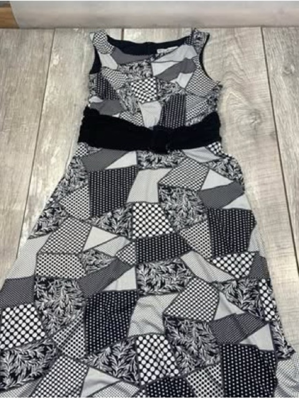 My collection womens patchwork beautiful dress size medium